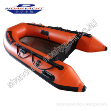 Transparent Glass Bottom Inflatable Dinghy Boat